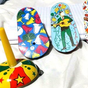 5 vintage new years eve noise makers